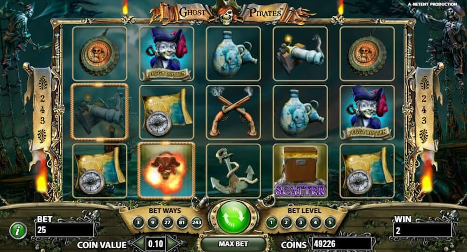 Ghost Pirates Processo do jogo