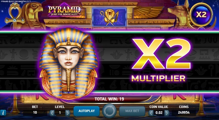 Pyramid: Quest for Immortality Processo do jogo