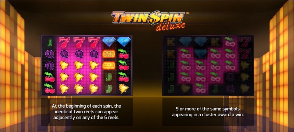 Twin Spin Deluxe Processo do jogo