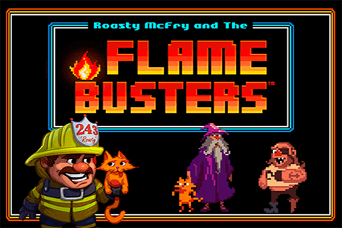 Flame Busters Processo do jogo