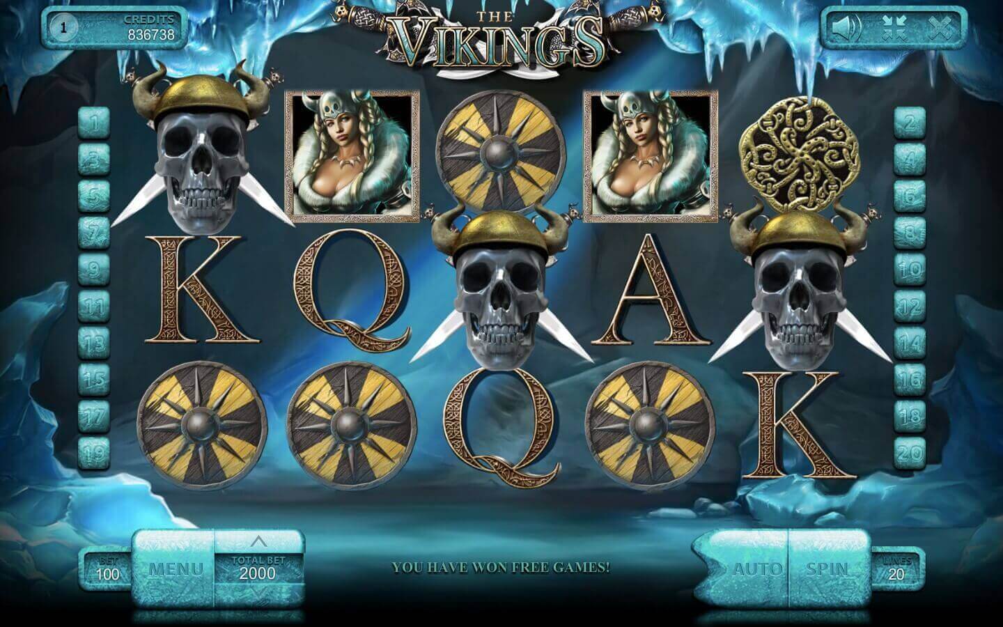 The Vikings Processo do jogo