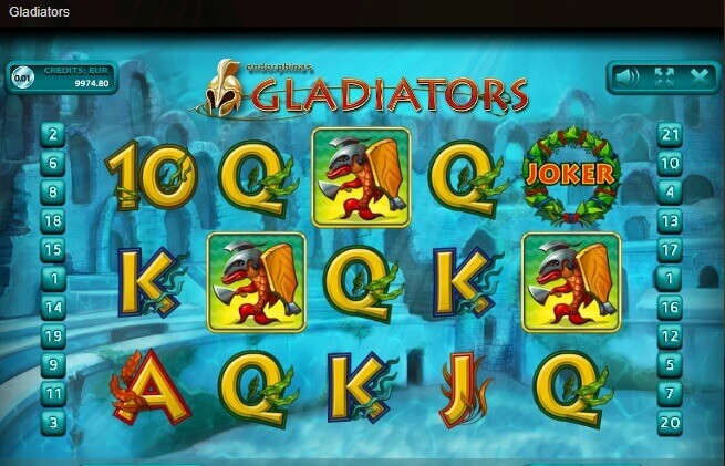 Gladiators Processo do jogo
