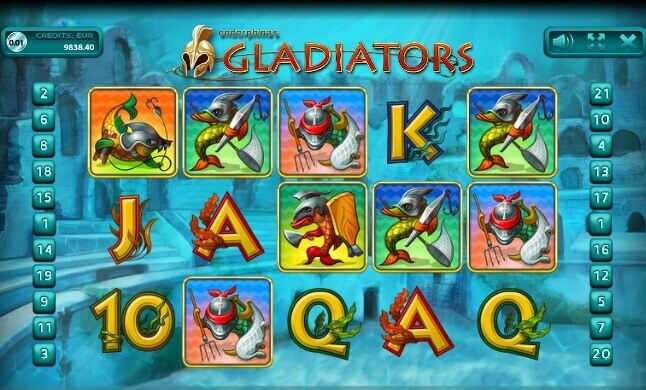 Gladiators Processo do jogo