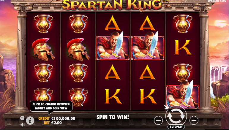 Spartan King Processo do jogo