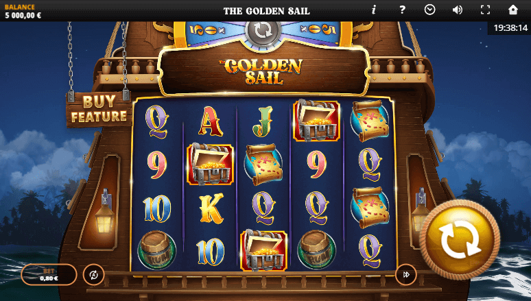 The Golden Sail  Processo do jogo
