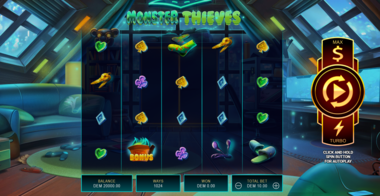 Monster Thieves Processo do jogo