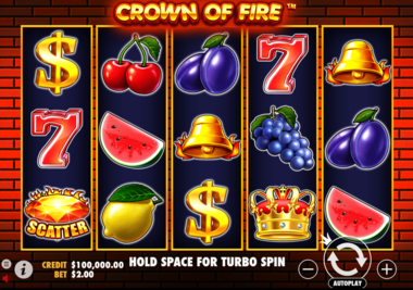 Crown of Fire Processo do jogo