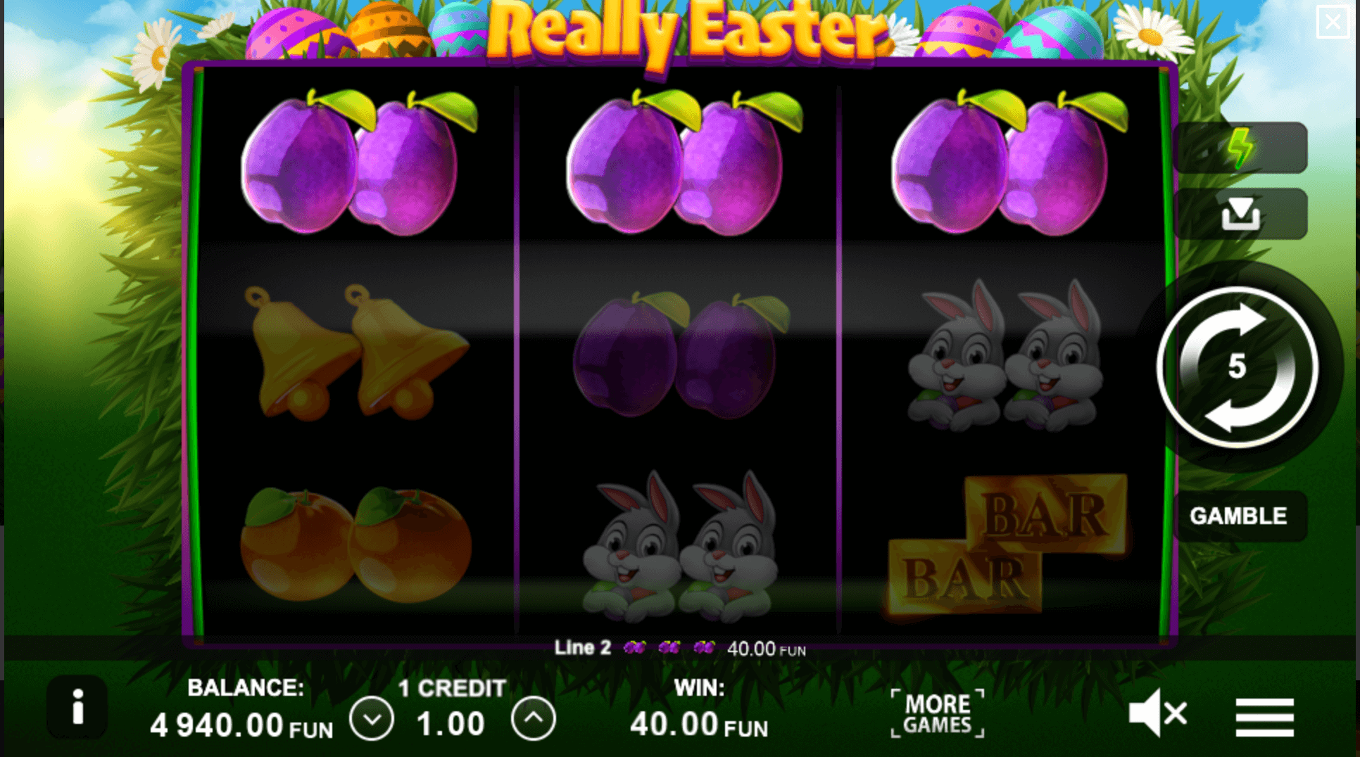 Really Easter Processo do jogo