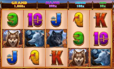 Wolf Canyon Hold & Win Processo do jogo