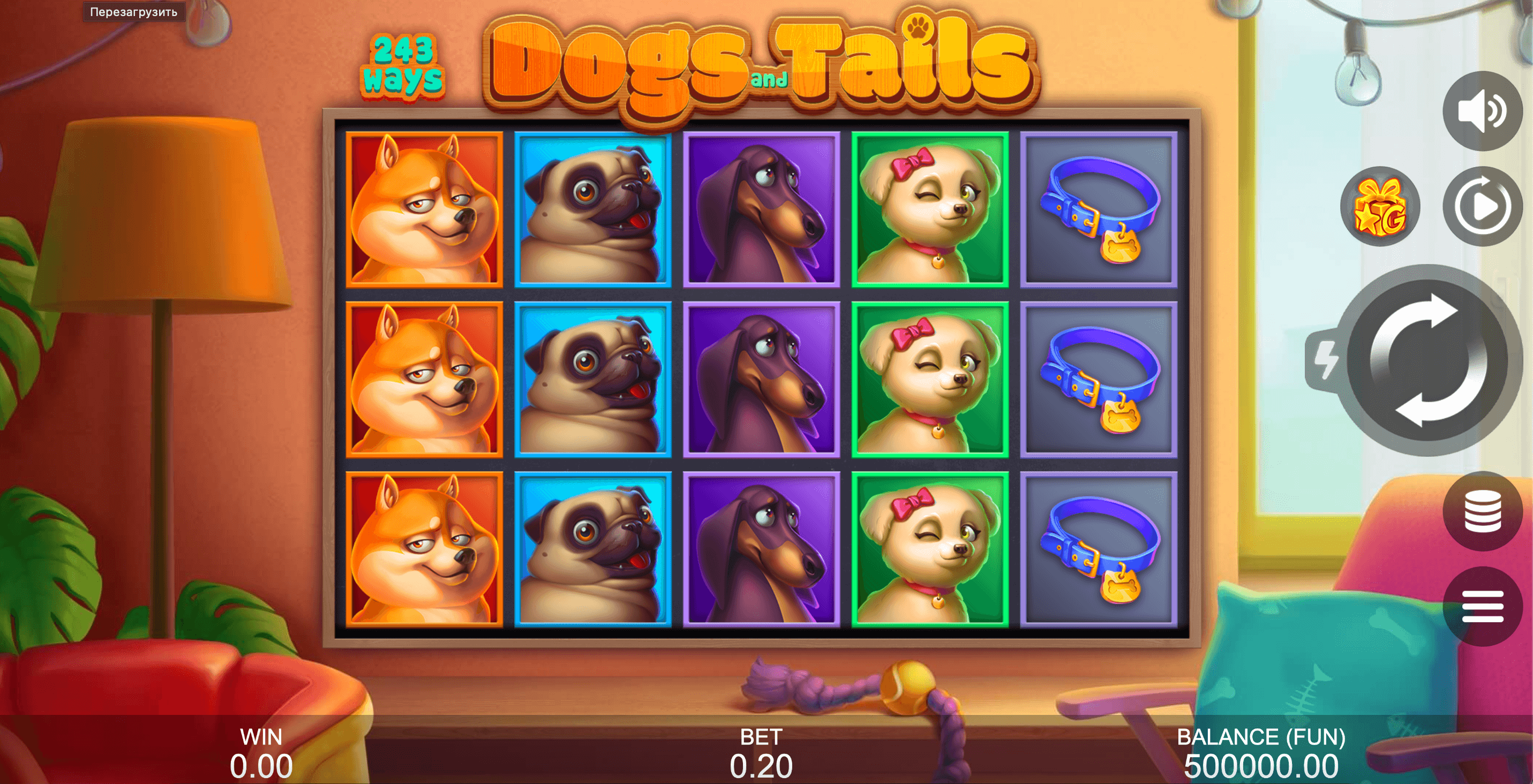 Dogs and Tails Processo do jogo